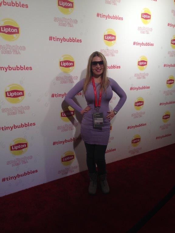 Aneliese Roettger at the Lipton Lounge at the 2015 Sundance Film Festival