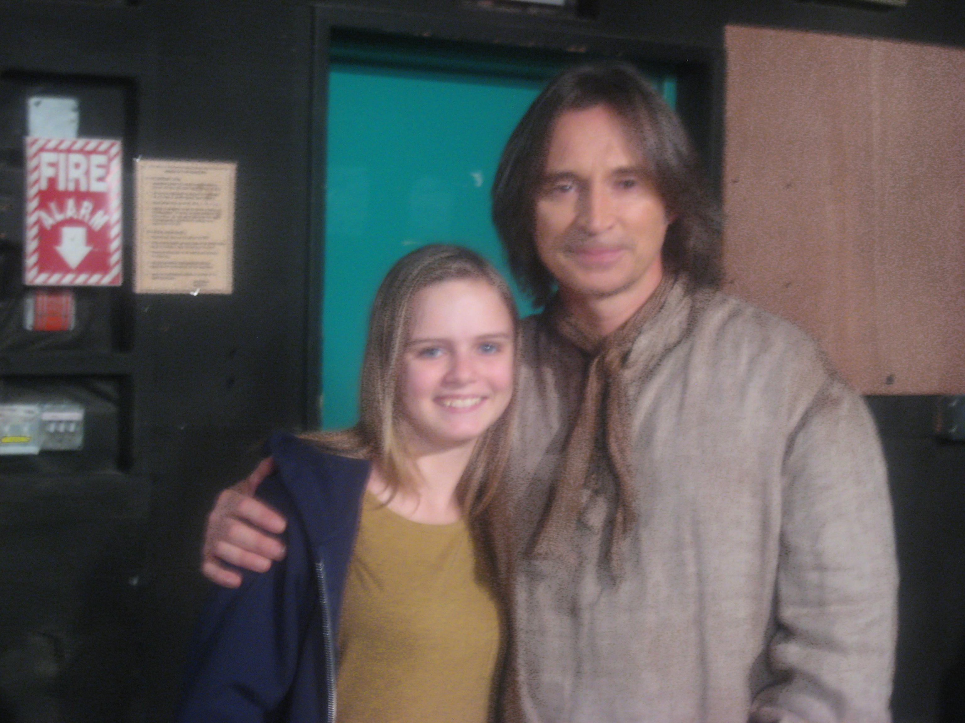 Brighid and Robert Carlyle