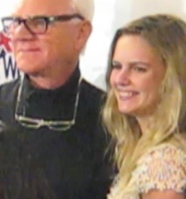 Malcolm McDowell and Brighid