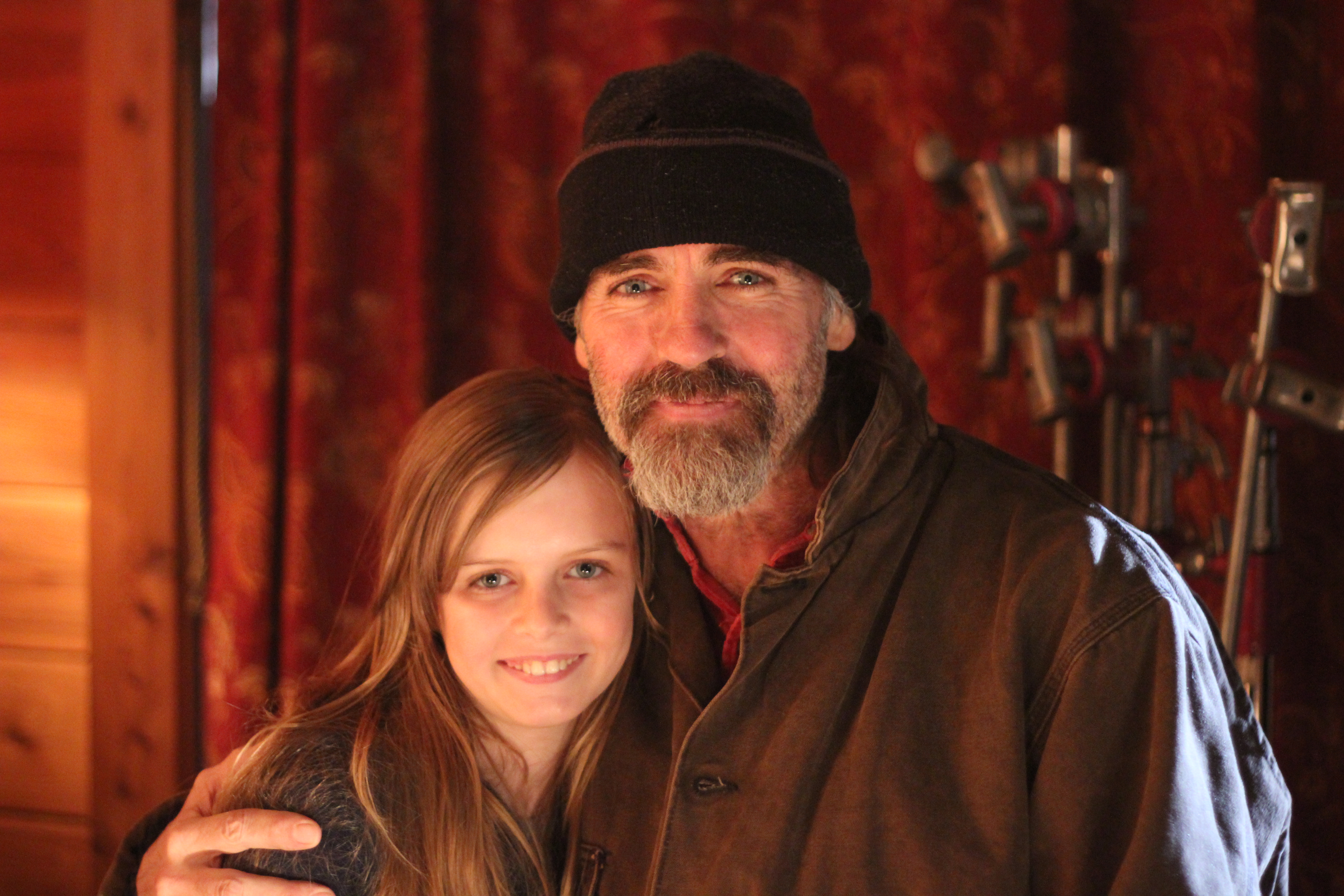 Brighid and Jeff Fahey