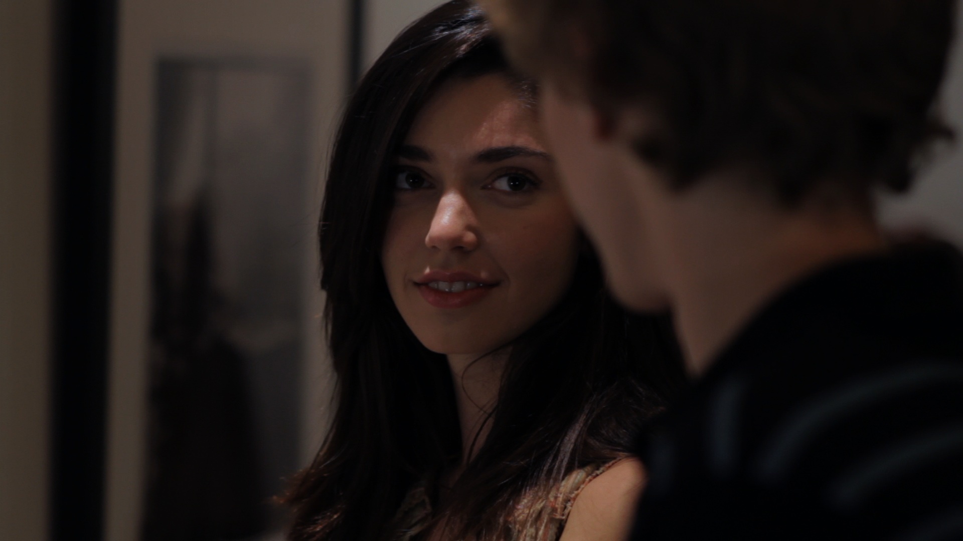 Still of Parker Croft and Emilia Ares Zoryan in Falling Overnight (2011)