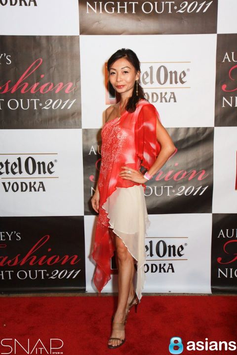 Sulinh Lafontaine at Audrey Magazine's Fashion Night Out pre-show