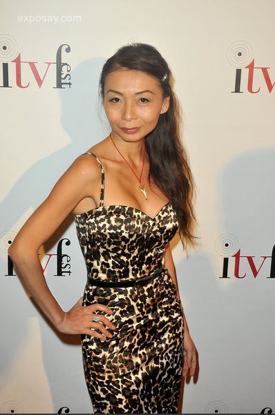 Sulinh Lafontaine at Int'l Television Festival in Los Angeles. NOMINEE for 'Best Red Carpet Host/Best Hosted Show'