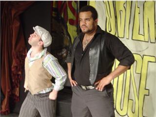 Wayne as Petruchio, Off- Broadway NYC
