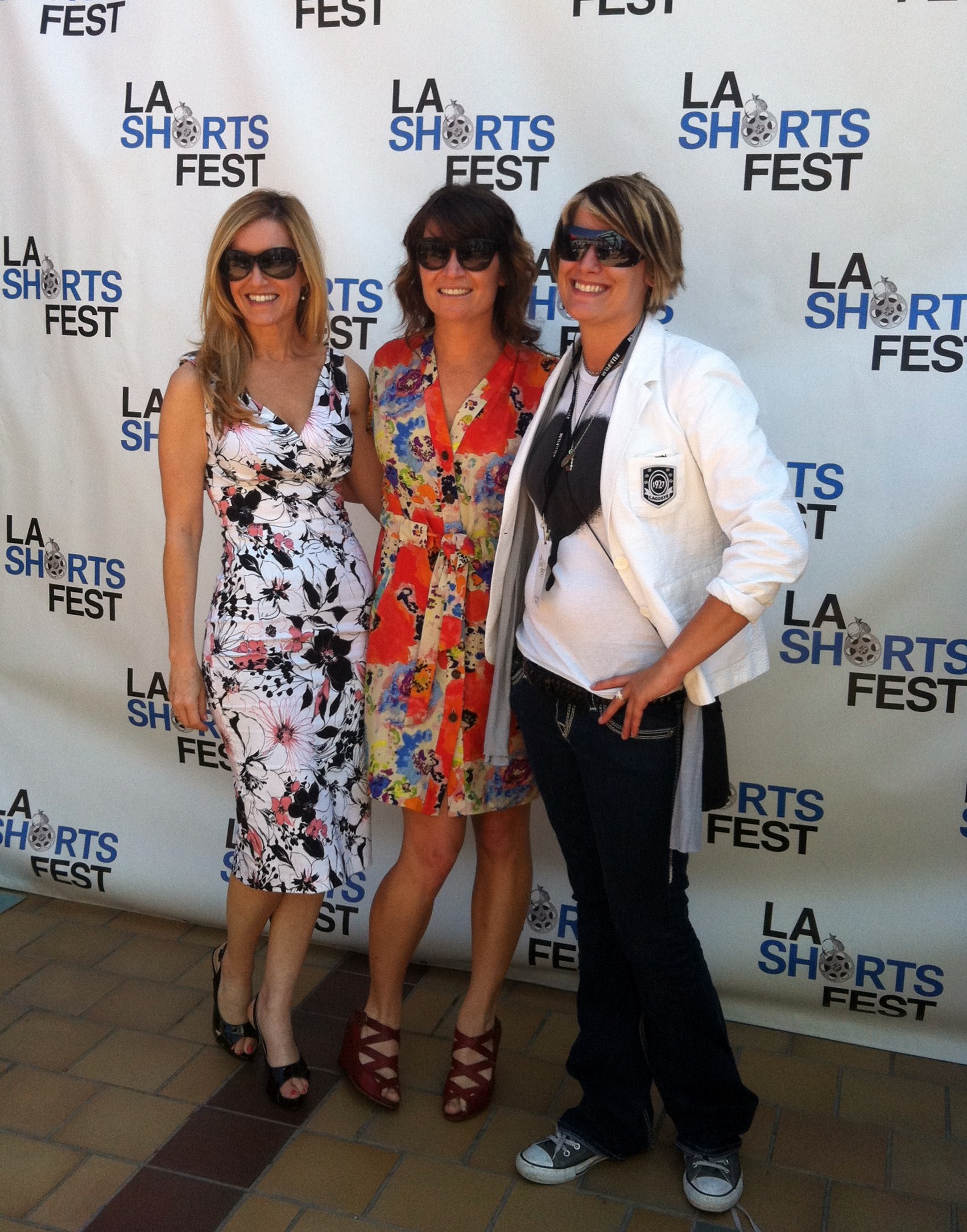 Sheri Levy and actress Carrie Lazar,Director/Writer K. Rocco Shields