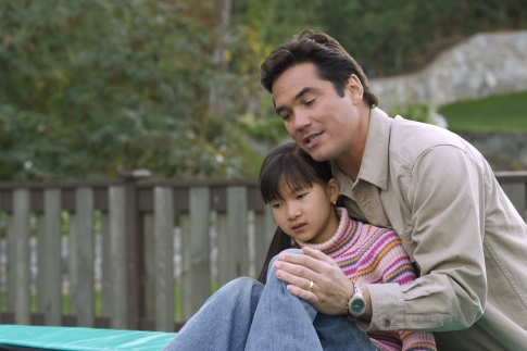 Still of Dean Cain and Katie Pezarro in Crossroads: A Story of Forgiveness (2007)