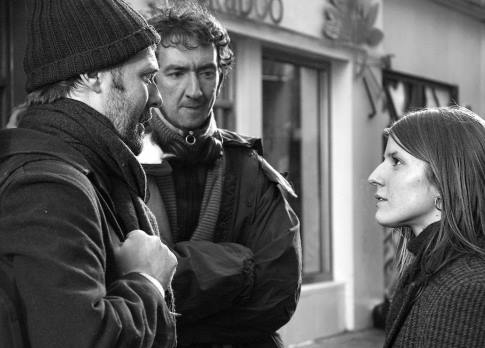 John Carney, Glen Hansard and Markéta Irglová in Once (2006)