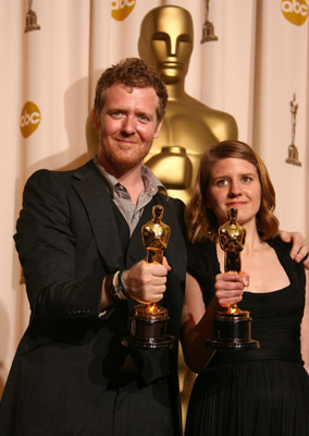 Glen Hansard and Markéta Irglová at event of The 80th Annual Academy Awards (2008)