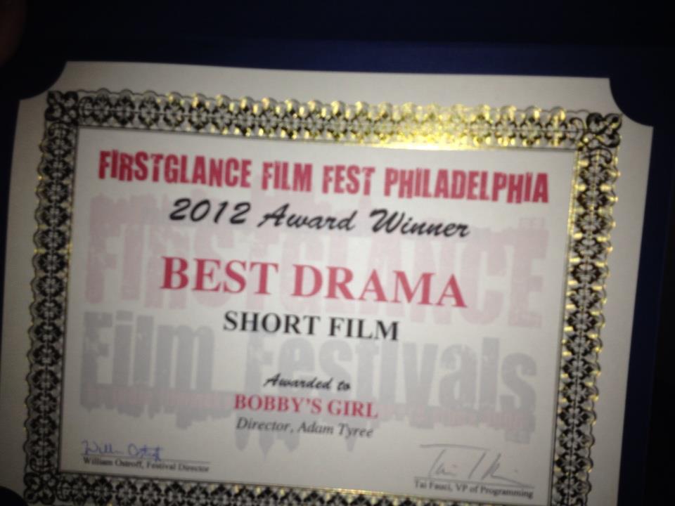 Best Drama Award First Glance Film Festival