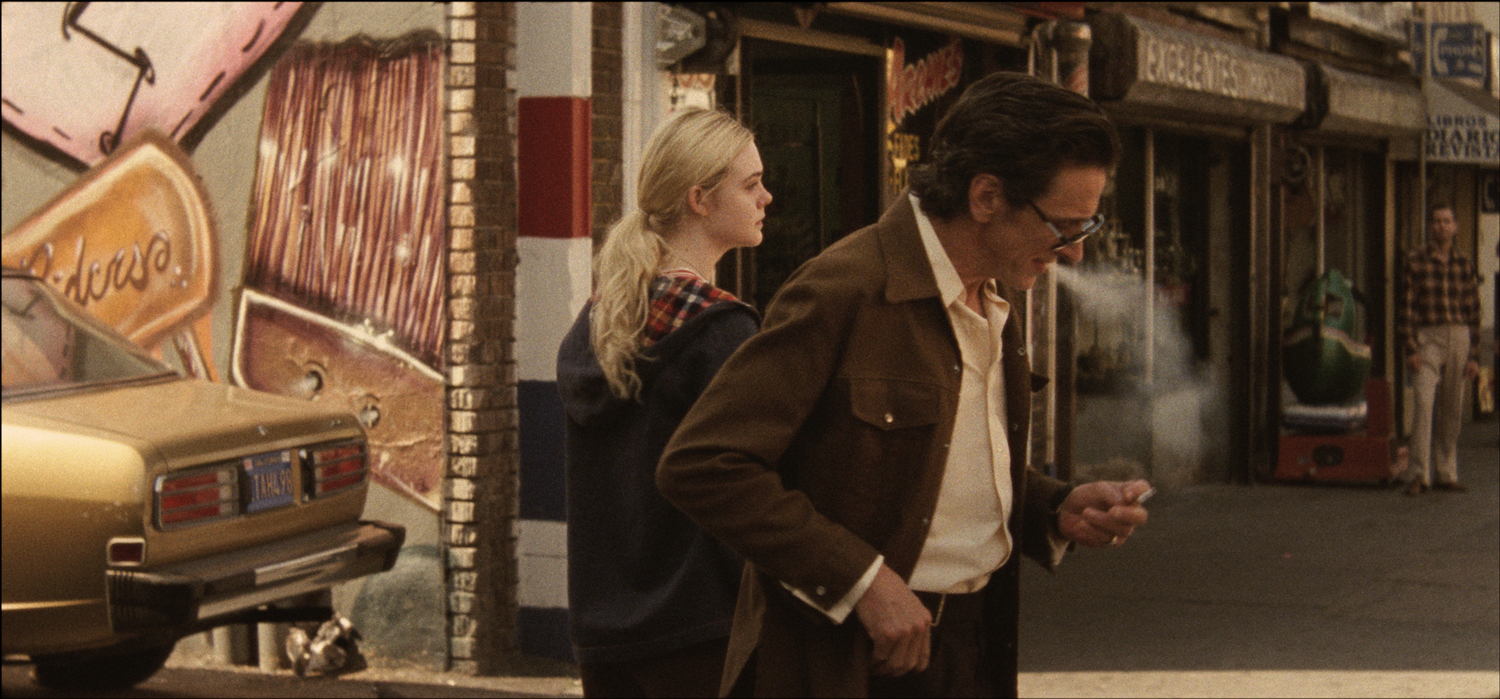 Still of John Hawkes and Elle Fanning in Low Down (2014)