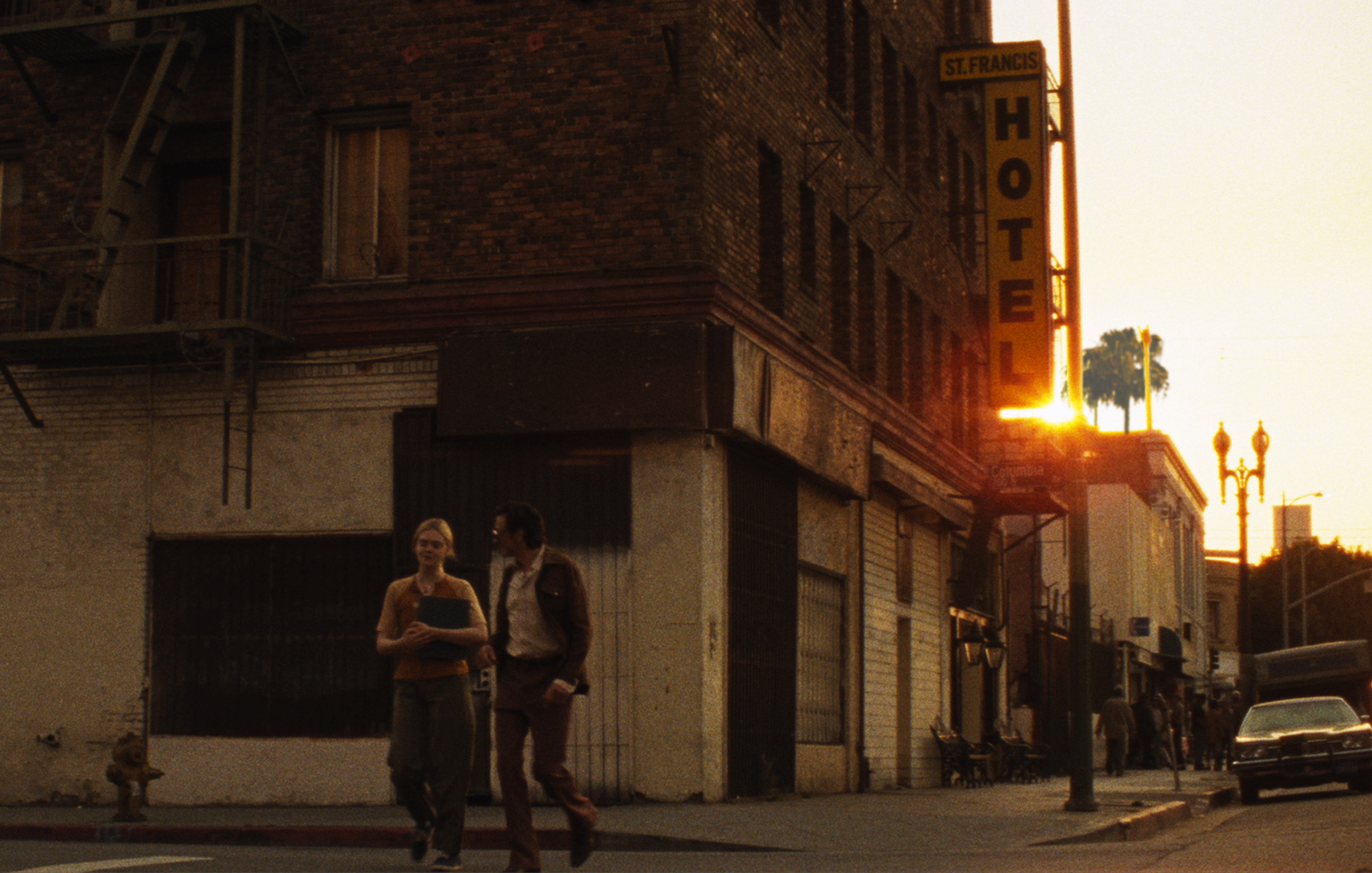 Still of John Hawkes and Elle Fanning in Low Down (2014)