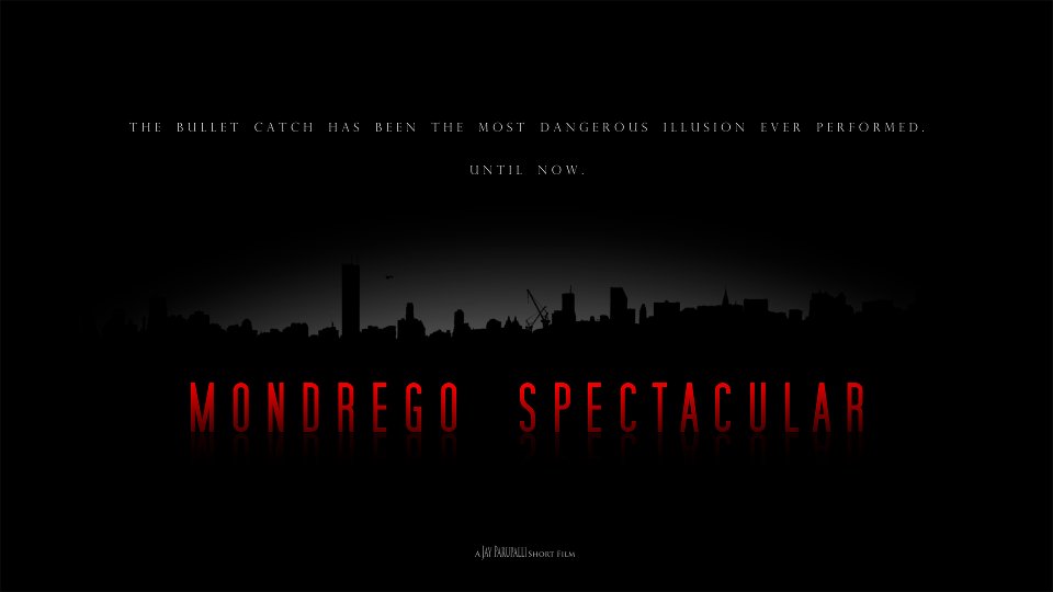 Mondrego Spectacular teaser poster. Aaron Hammond