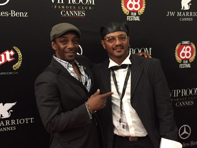 Cannes 2015 Yemi & Chuck Jones at the VIP Club