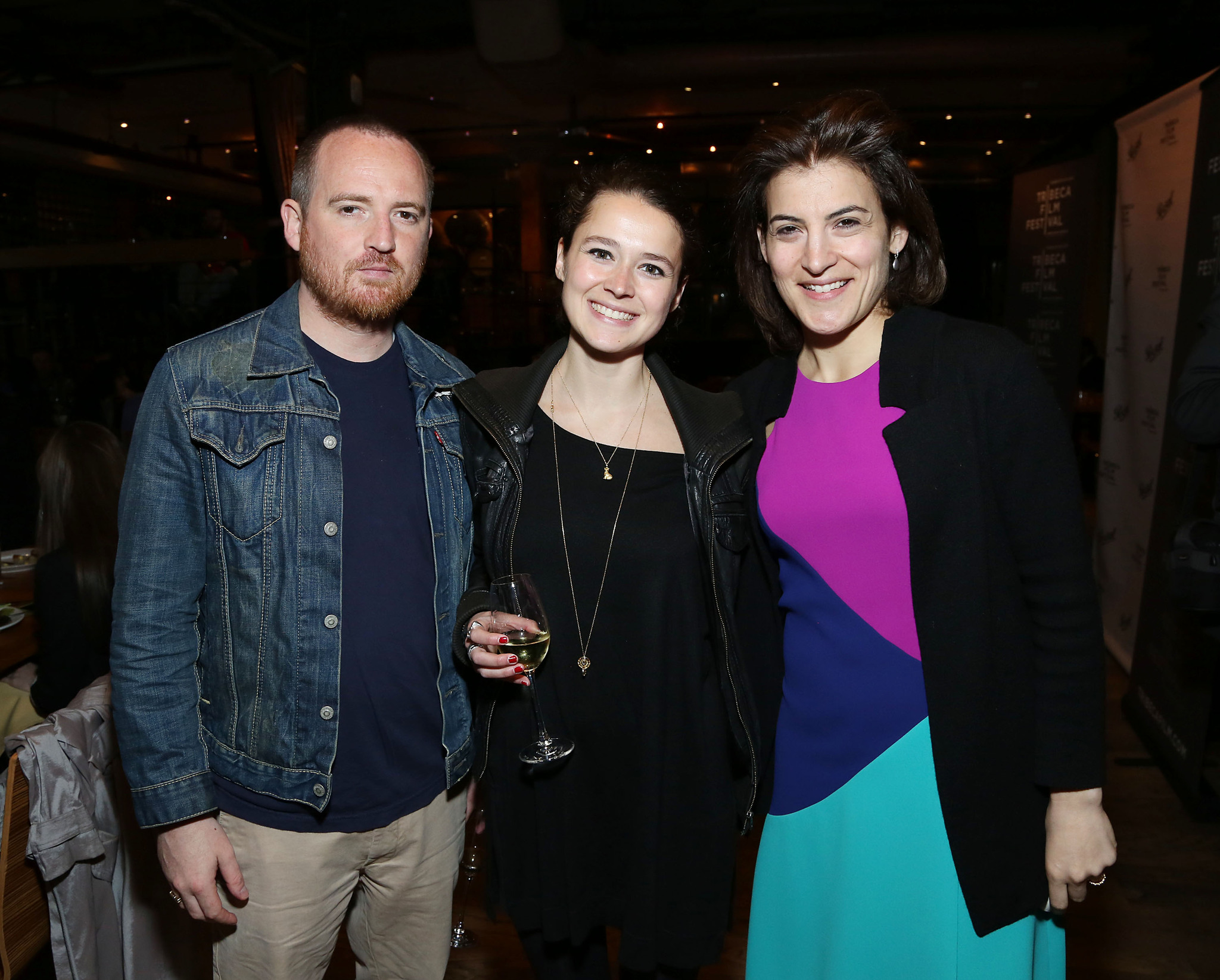 Jenna Terranova (R) and guests attend the Directors Brunch during the 2013 Tribeca Film Festival on April 23, 2013 in New York City.