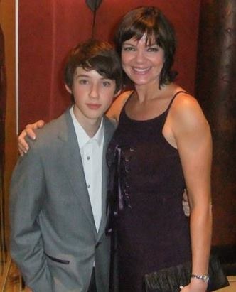 With the talented Troye Sivan at premiere of Spud.
