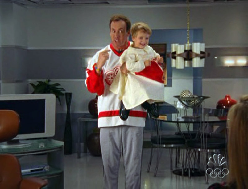 Still of Andrew with John C. McGinley on Scrubs