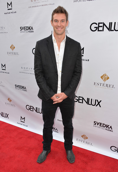 LOS ANGELES, CA - AUGUST 29: Actor Zane Stephens arrives to Genlux Magazine's Issue Release party featuring Erika Christensen at The Sofitel Hotel