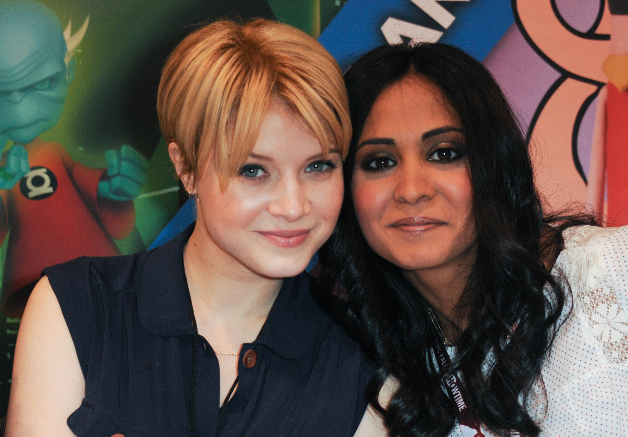 Parminder Nagra and Sarah Jones