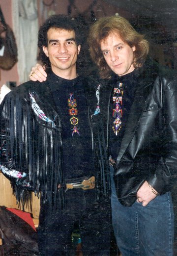 Franco with his good friend Rock Star Eddie Money