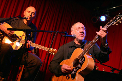 Billy Corgan and Pete Townshend