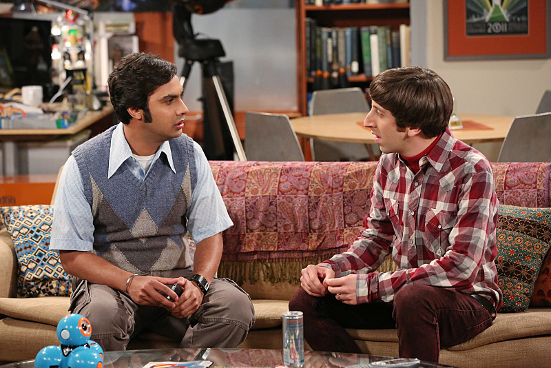 Still of Simon Helberg and Kunal Nayyar in Didziojo sprogimo teorija (2007)