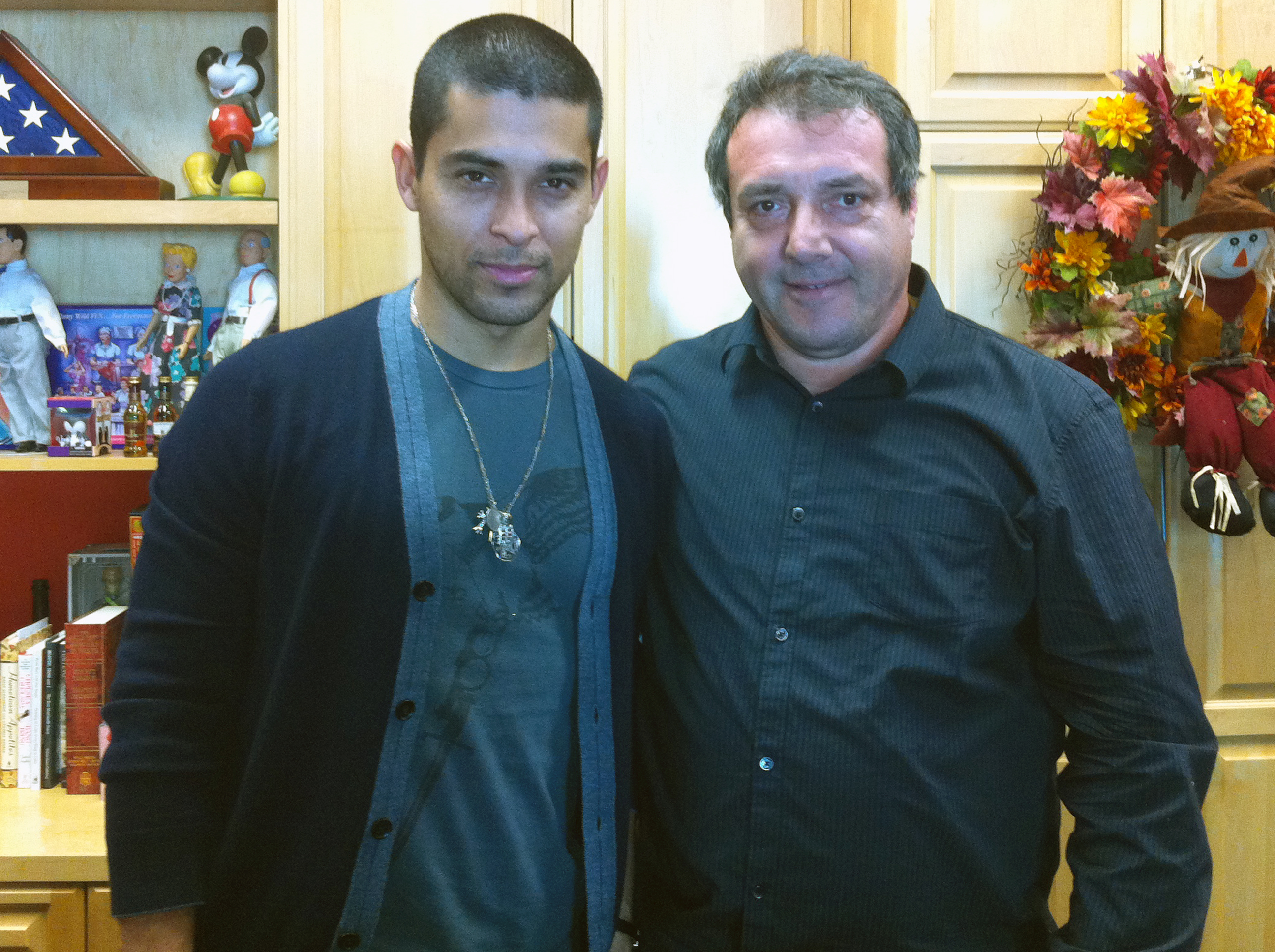 Wilmer Valderrama and jason serrone Walderrama's Studio's, Los Angeles, California November 2011