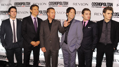 Chris O'Donnell, Stephen Moyer, Josh Schwartz, Paul Wesley, Mehmet Oz and Ed Westwick