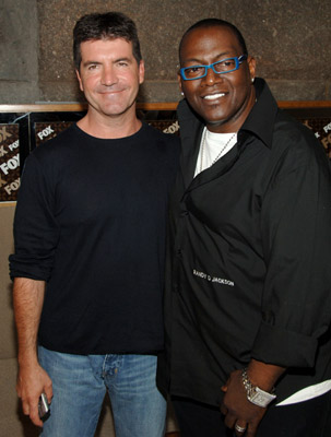 Simon Cowell and Randy Jackson