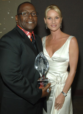 Nicollette Sheridan and Randy Jackson