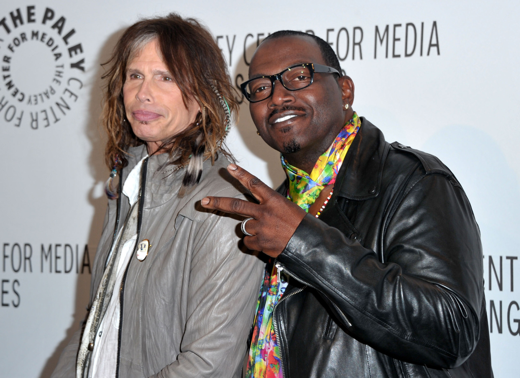 Steven Tyler and Randy Jackson