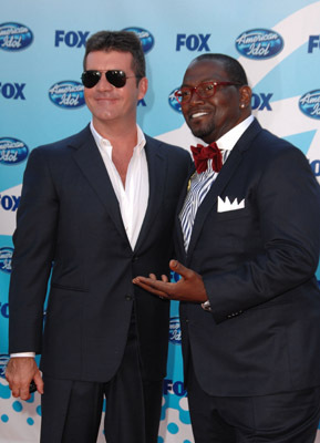 Simon Cowell and Randy Jackson at event of American Idol: The Search for a Superstar (2002)