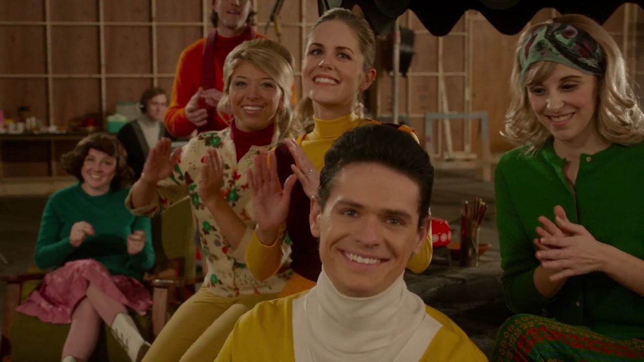 Aaron Jay Rome as Frankie Avalon in Get On Up (2015).