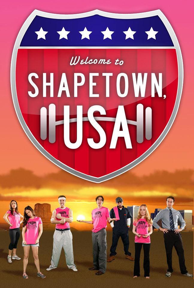 Steve Bakken, Miriam Korn, Alyssa LeBlanc, Arnie Pagan, Julianna David, Nakoa Lee and Jon Harris in Shapetown, USA (2011)