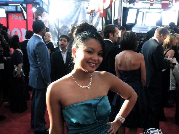 Maple Navarro on the Red Carpet at the Screen Actors Guild Awards (SAG). As a part of the SAG nominating committee, it was great to see my favorite movies win.