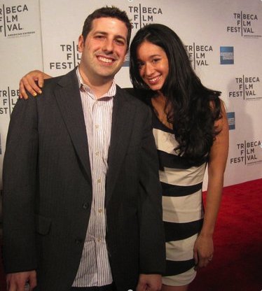 Matt McDonald with Niki Usbay at the Catching Hell Premiere- 2011 Tribeca Film Festival
