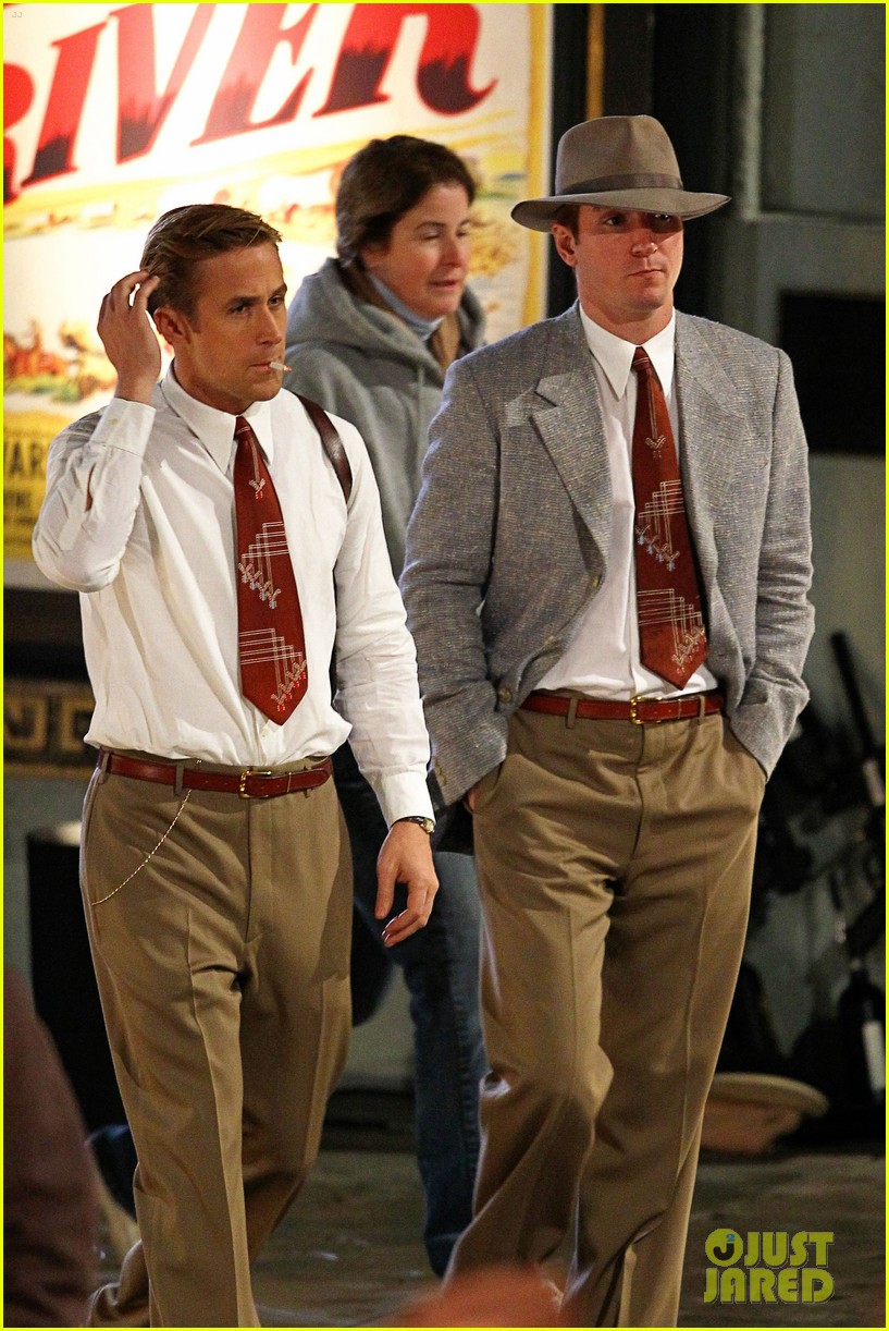 Doubling Ryan Gosling on Gangster Squad.