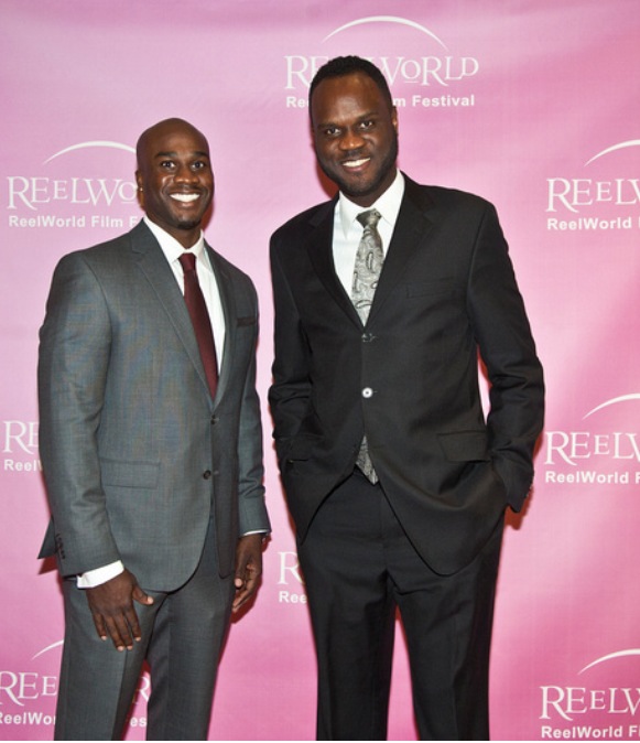 Michael A. Amos and director Jeremy Whittaker (Destiny) - ReelWorld Film Festival