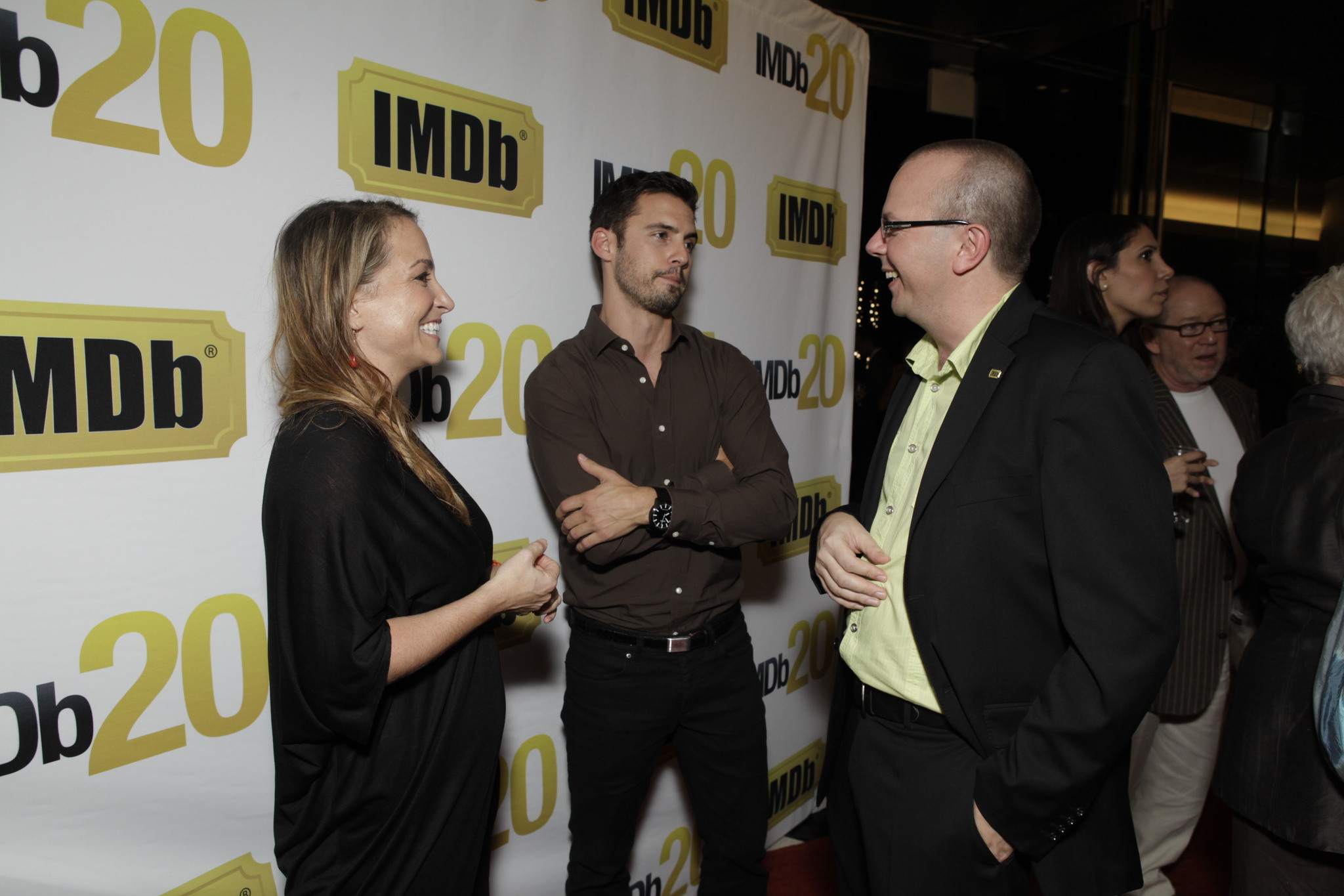 Milo Ventimiglia, Col Needham and Emily Glassman