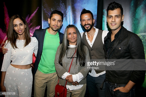 Gabe Grey attends the 2015 Toronto International Film Festival Press Conference with director, Deepa Mehta and castmates, Gia Sandhu, Ali Momen and Ali Kazmi.