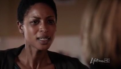 Lisa Berry as Janice Lawrence in Lifetime's Against The Wall