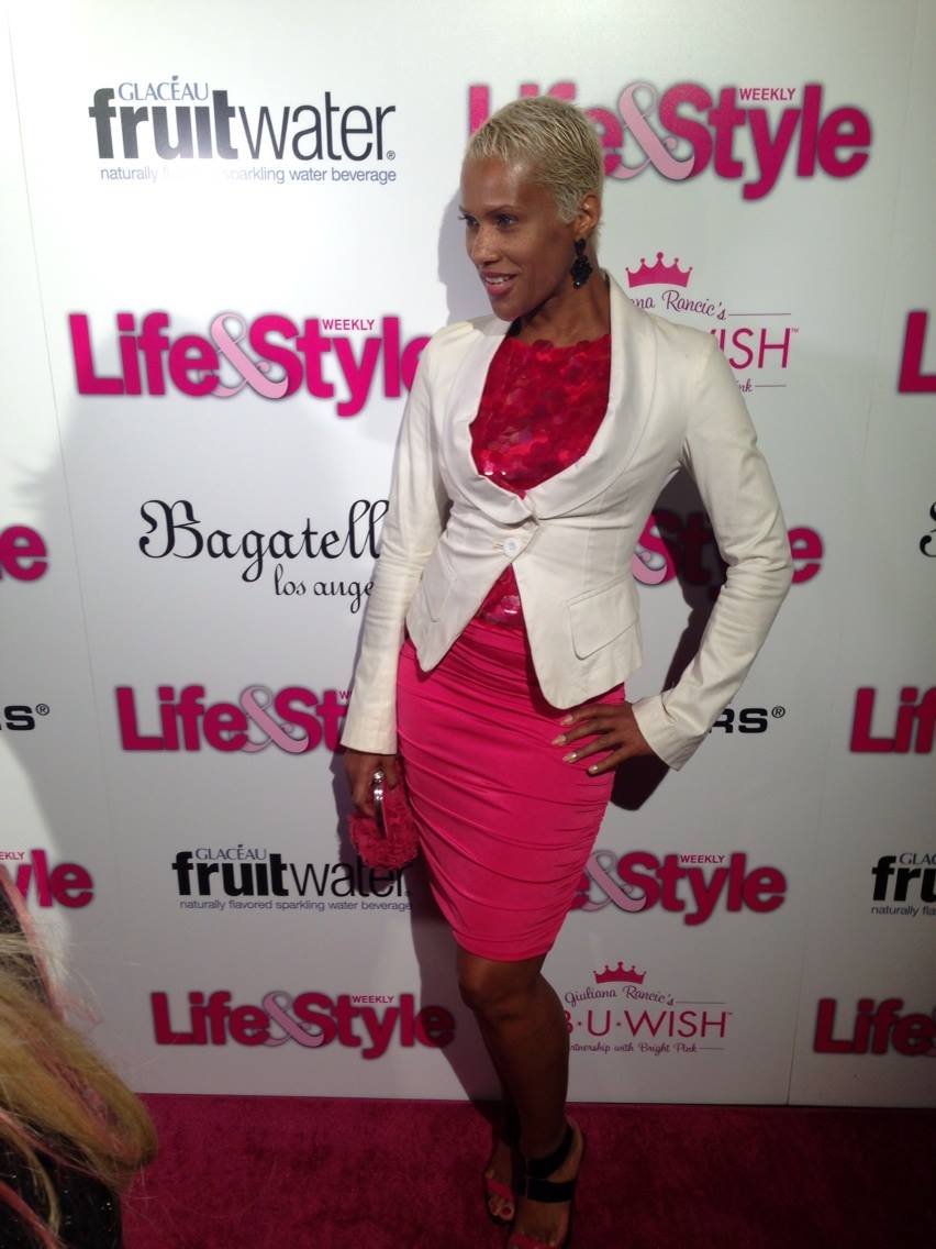 Life & Style Magazine Bright Pink in Hollywood Event