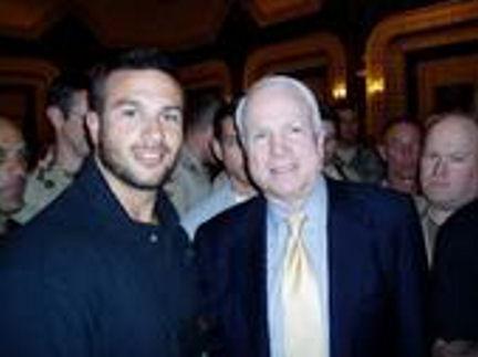 Baghdad with Senator McCain