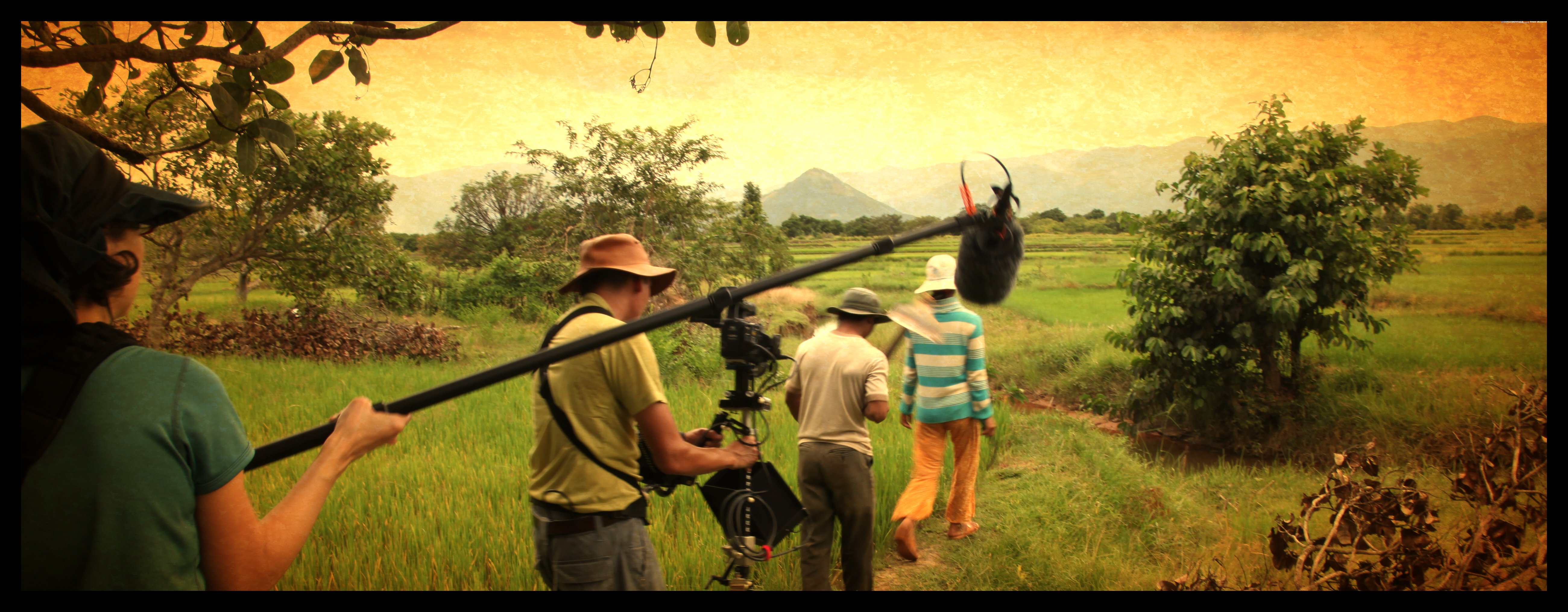 On location in Bac Ai District in south-central Vietnam.
