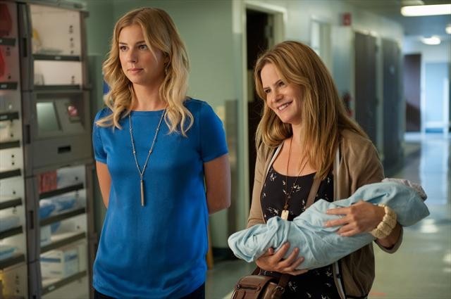 Still of Jennifer Jason Leigh and Emily VanCamp in Kerstas (2011)