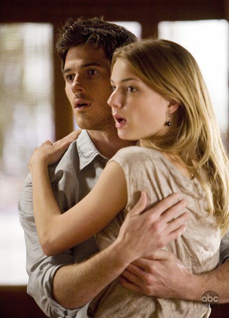 Still of Emily VanCamp and Dave Annable in Brothers & Sisters (2006)