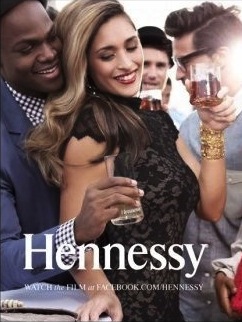Kourtney Brown and Melanie Tillbrooke for Hennessy Print/Billboard Campaign