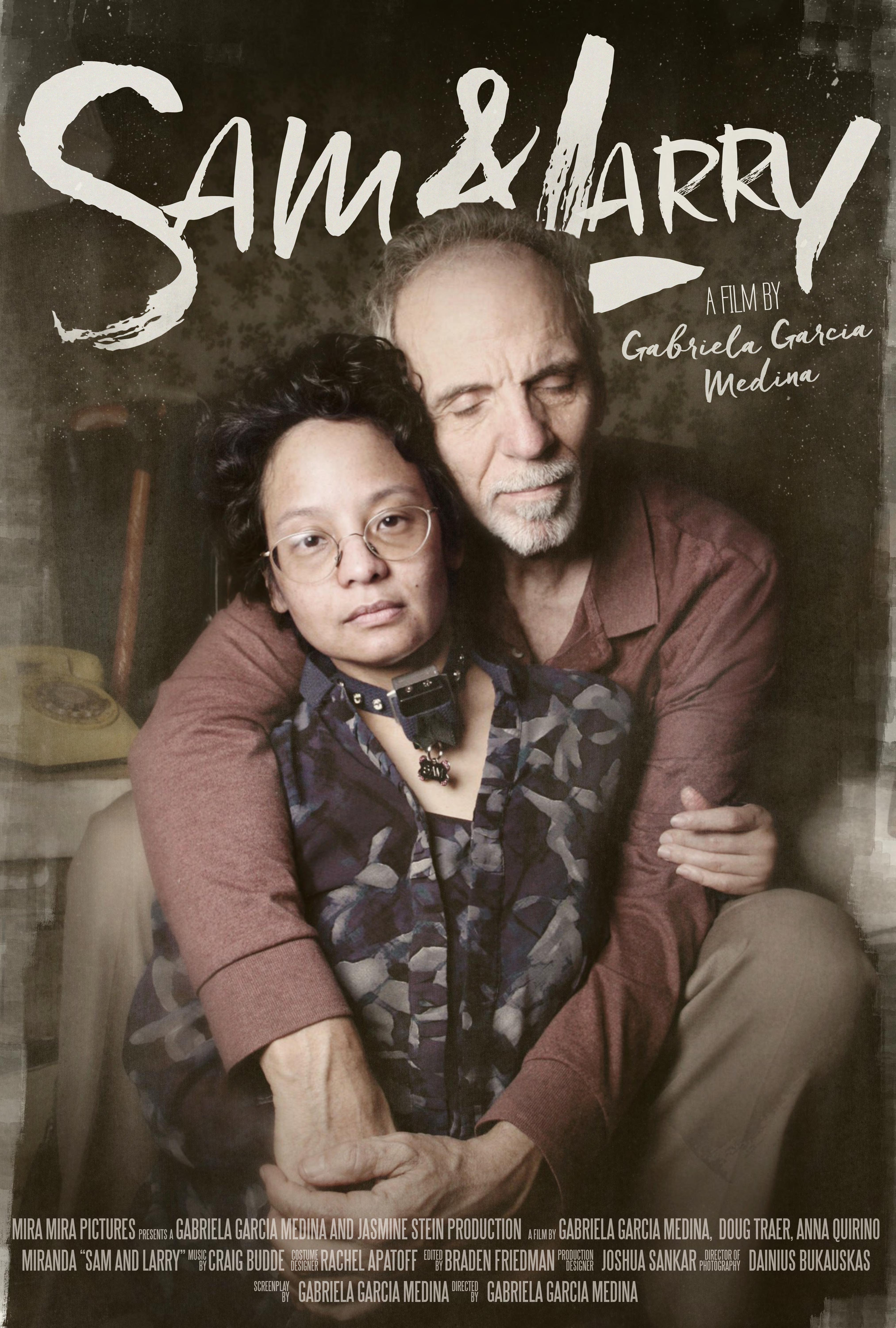 Sam and Larry, a film by Gabriela Garcia Medina. Poster Design by Joshua Sankar