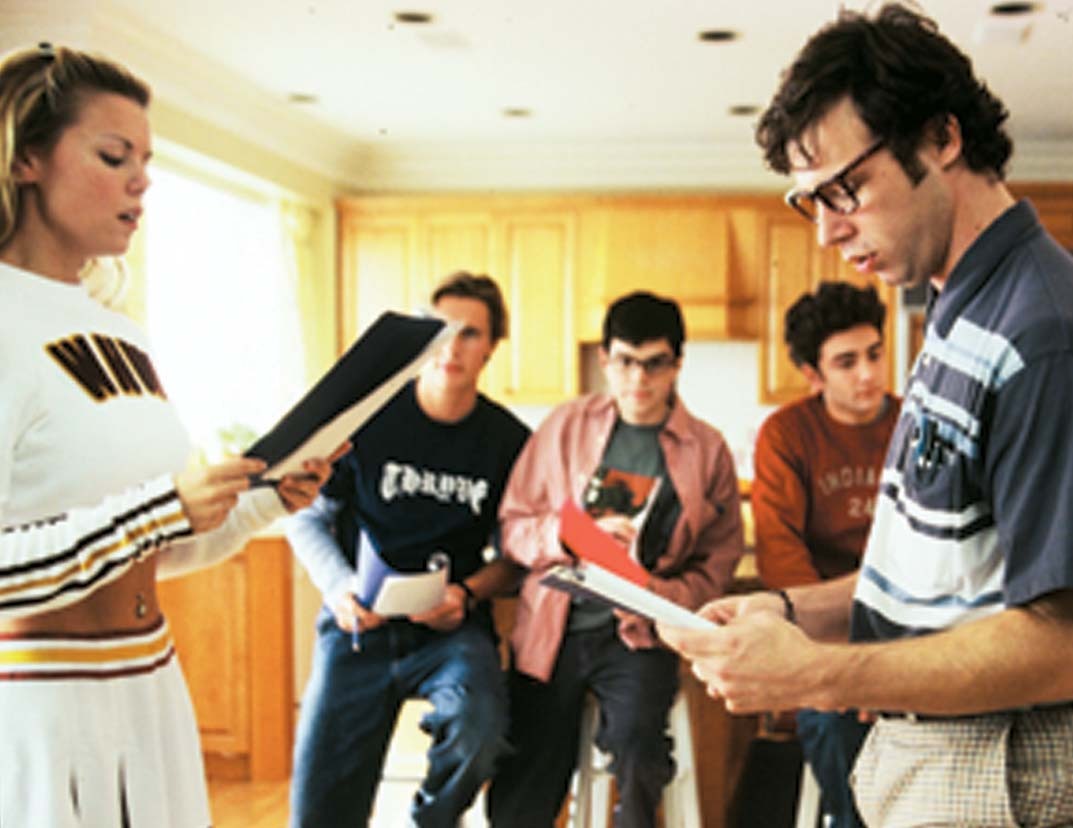 Still of Sarah-Jane Potts, Tony Denman, Vince Vieluf, Erik von Detten and Daniel Farber in After School Special (2003)