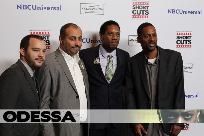 The Odessa Team with Tony Rock at NBC Short Cuts 2011.