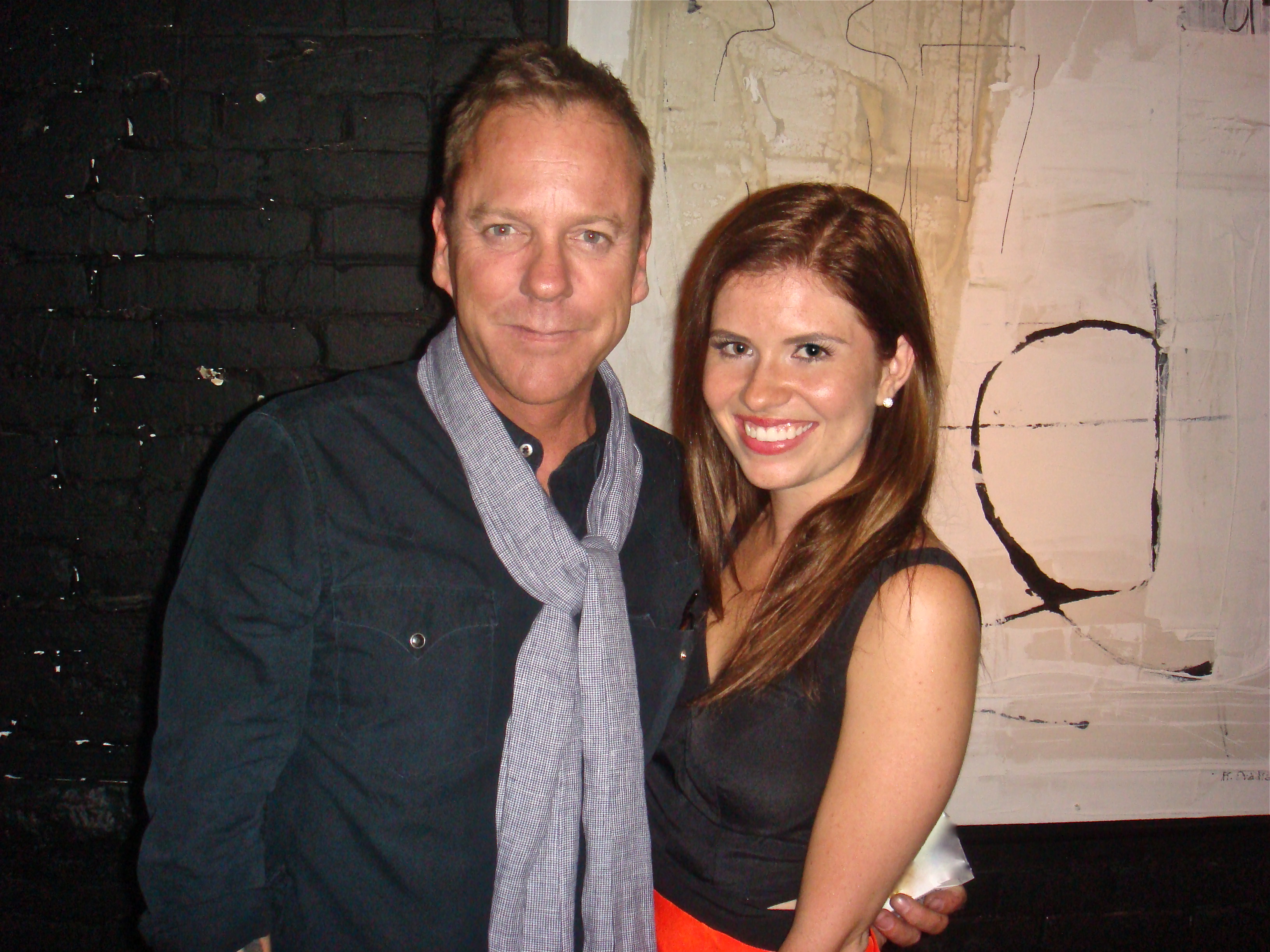 Kiefer Sutherland & Olivia Gudaniec